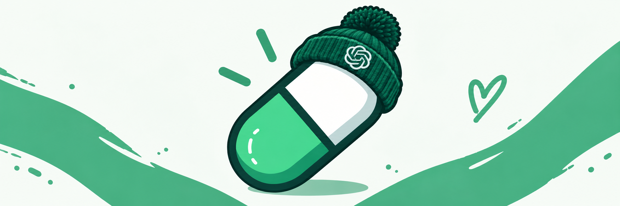 PUMPGPT green capsule banner