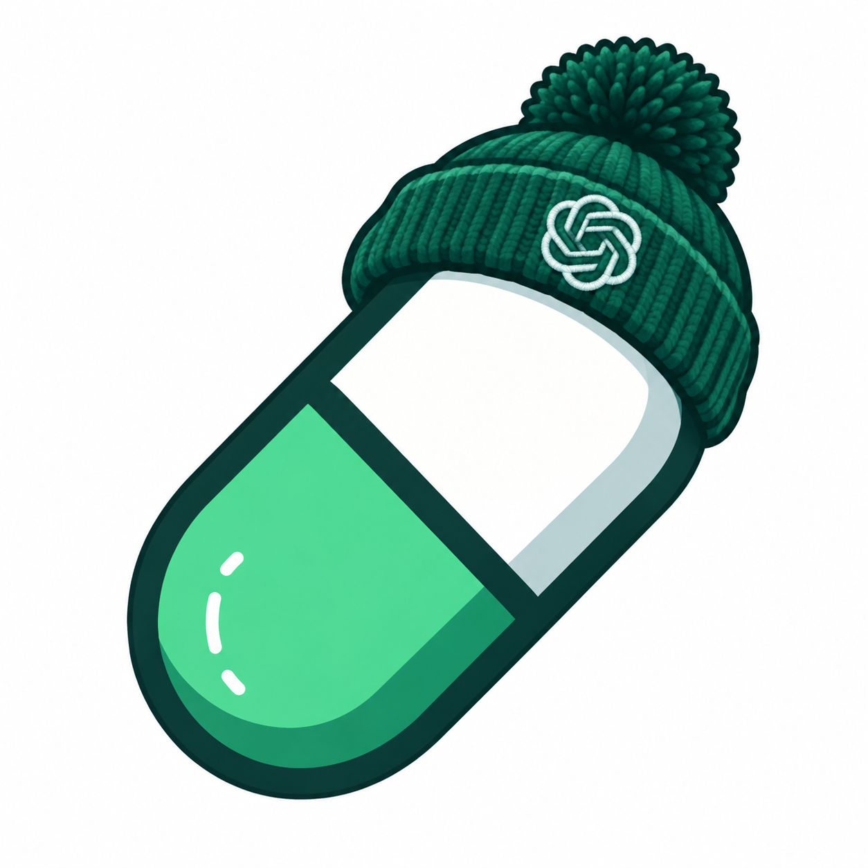 PUMPGPT capsule character